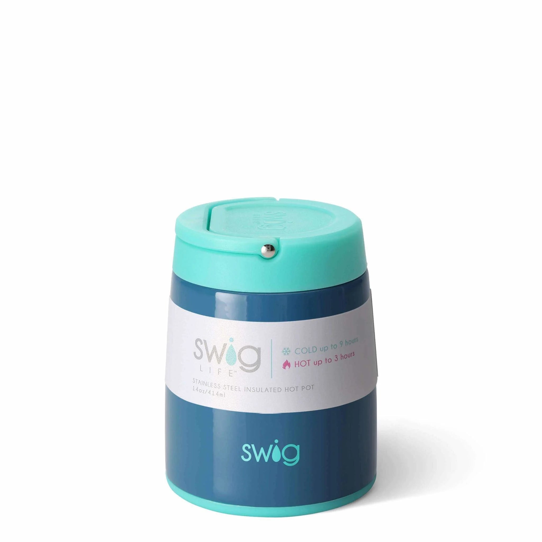Swig Dusty Blue & Turquoise