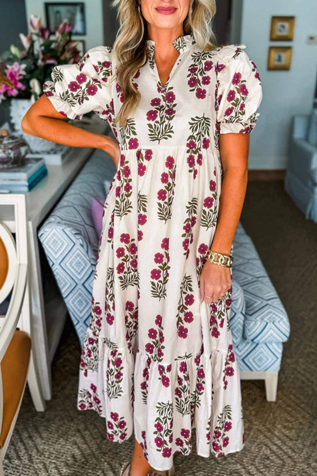 Lovesoft Floral Maxi Dress