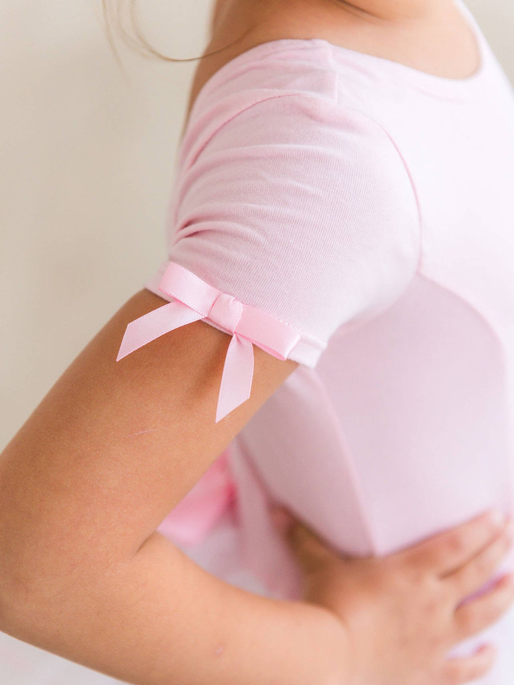 RuffleButts Girls Pink Tutu Leotard