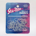 Sta-Rite Clear Hair Elastics - 100 ct