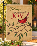 Garden Flag Joy Cardinal