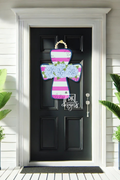 DK Design Hydrangea Cross Door Hanger