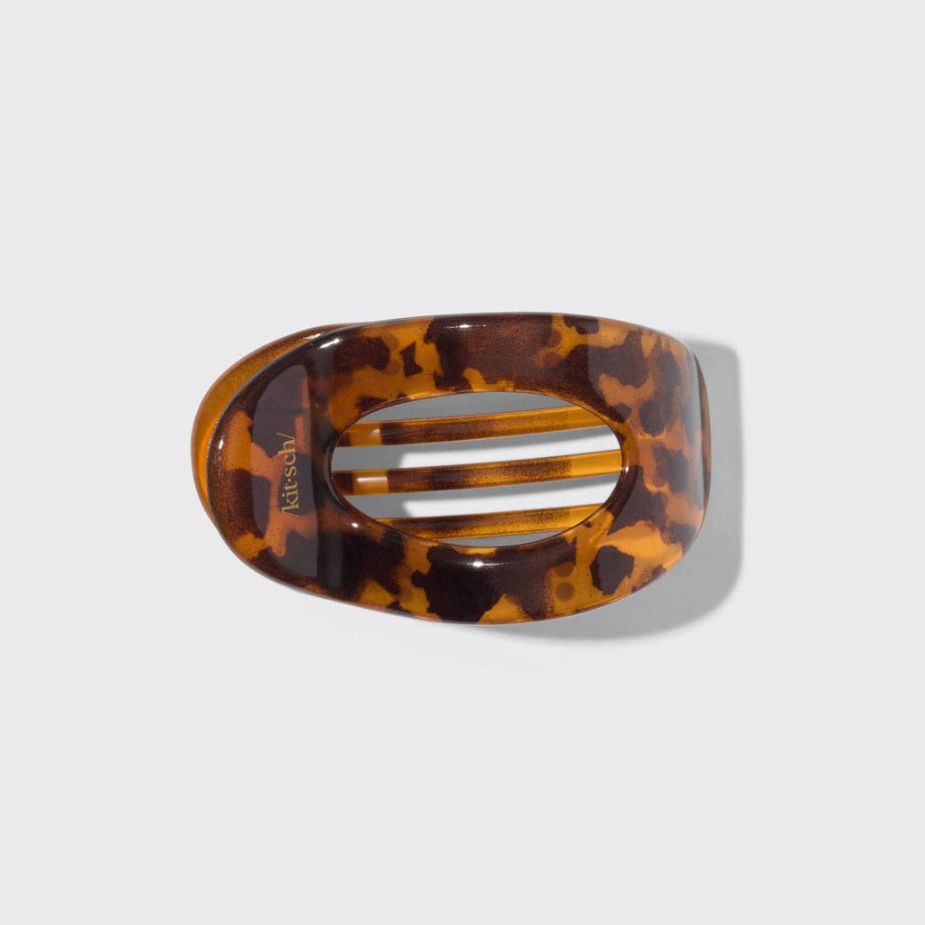 Kitsch Small Flat Cloud Clip - Tortoise