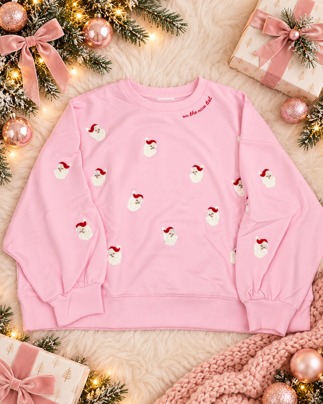 Mary Square Sweatshirt Millie Santas