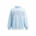 JESUS Mockneck Wholesale Sweatshirt Women