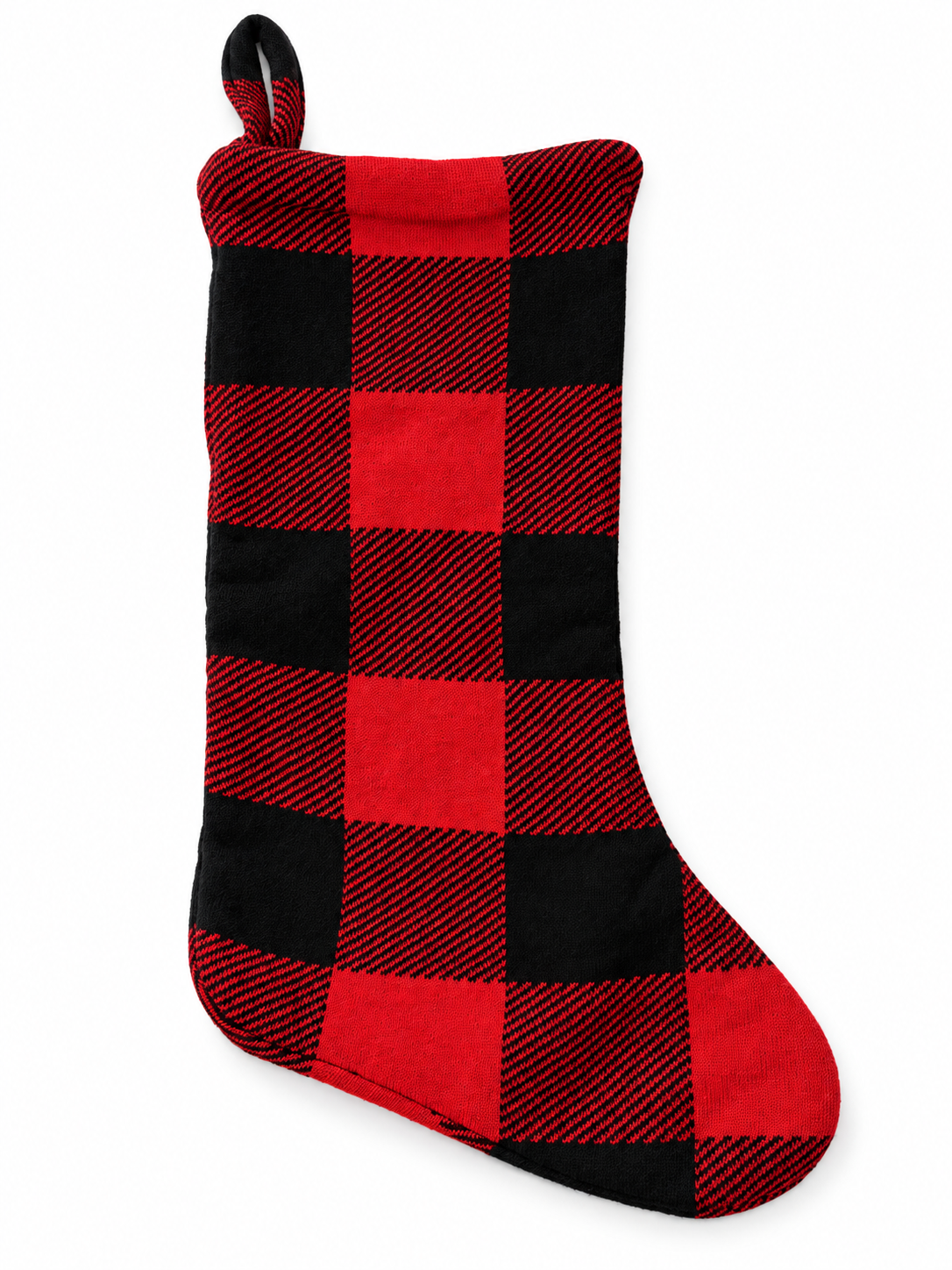 Ganz CBK Buffalo plaid stocking