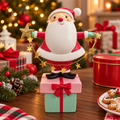 Ganz Santa on a Present