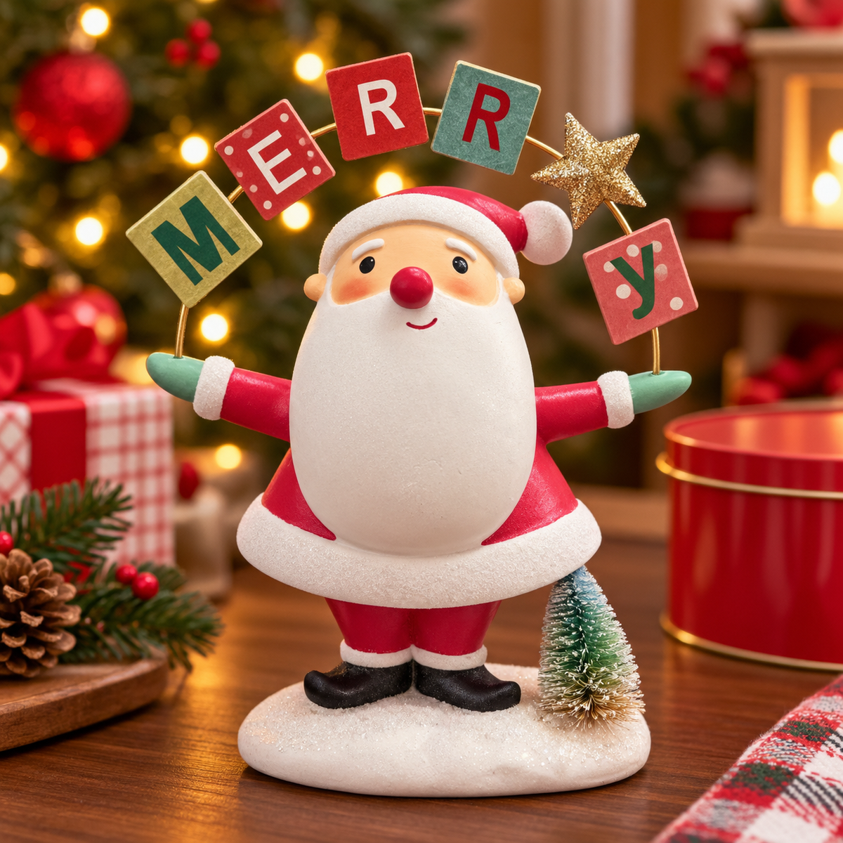 Ganz Merry Santa