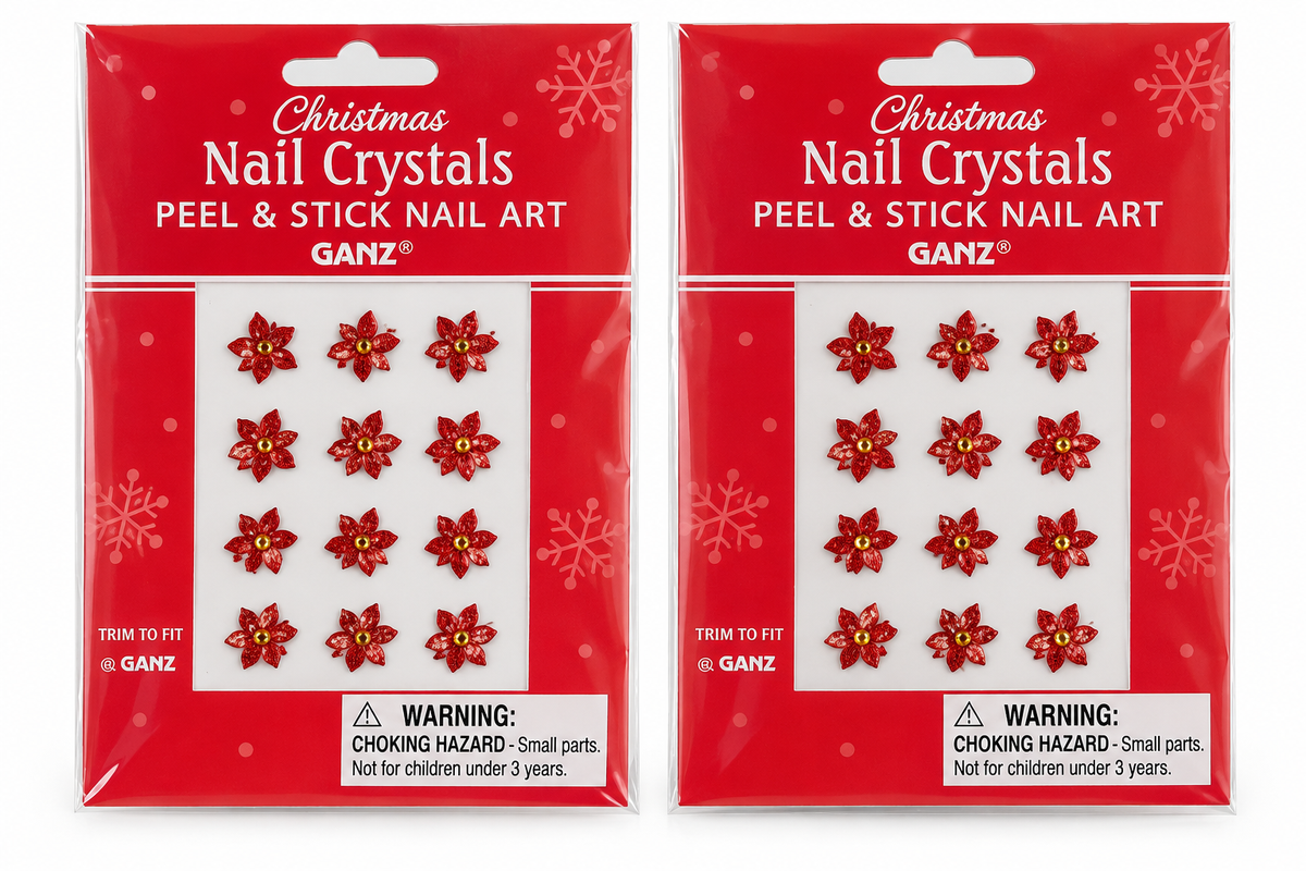 Christmas Kids Nail Crystals