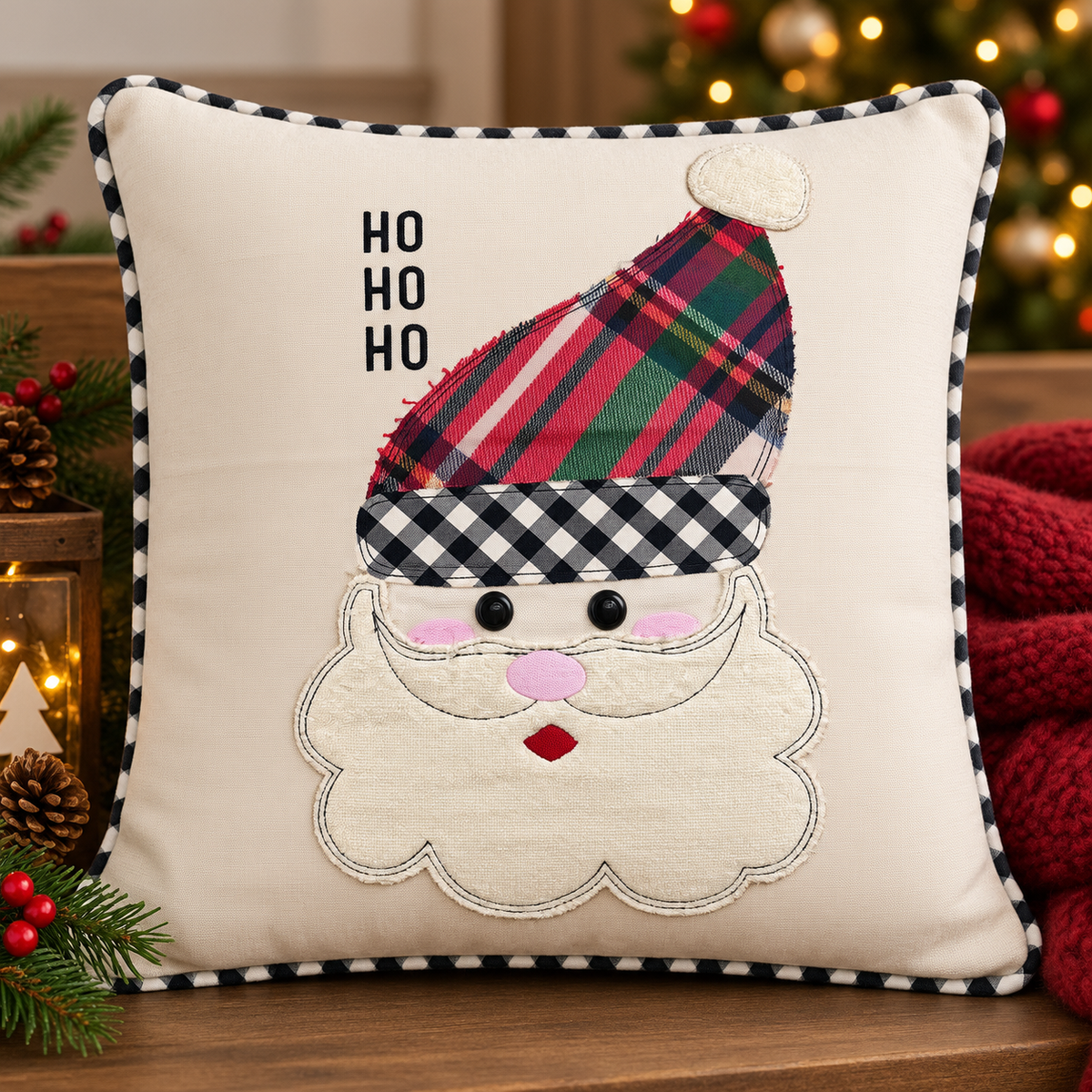 Glory Haus Ho Ho Ho Pillow