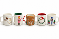 Mary Square Christmas Mugs