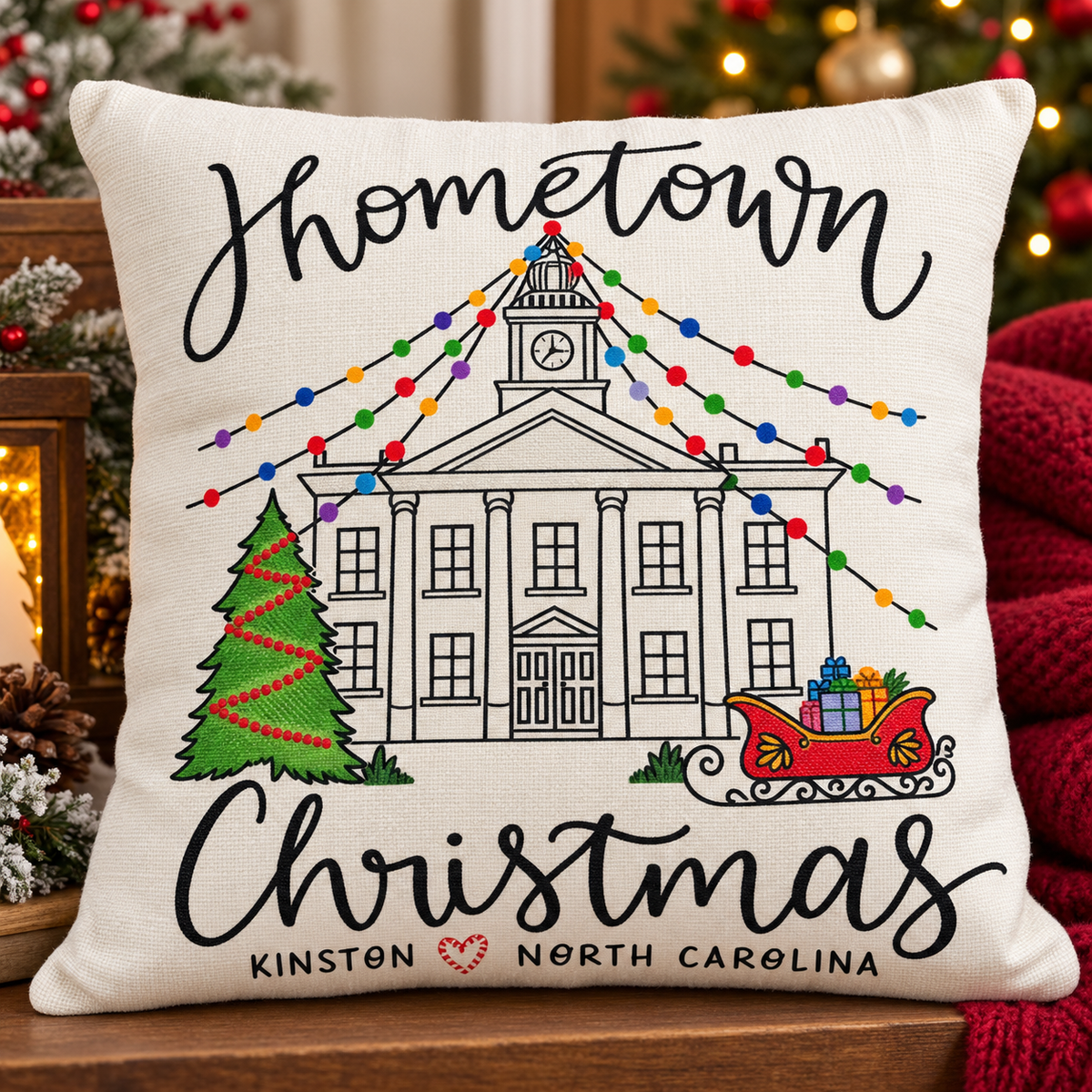 Lucky Bird Hometown Christmas Kinston NC