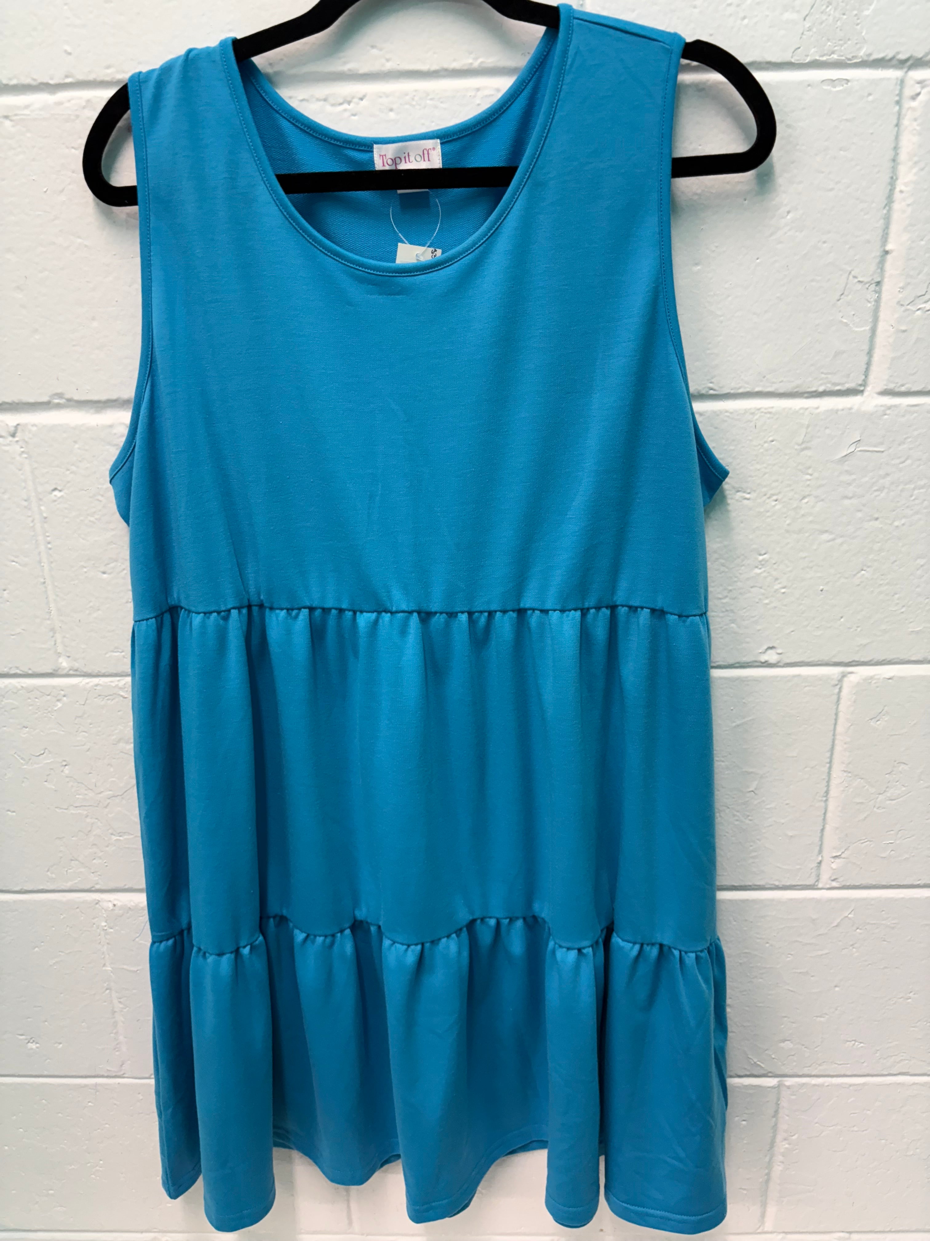Top if Off Tank Tiered Dress