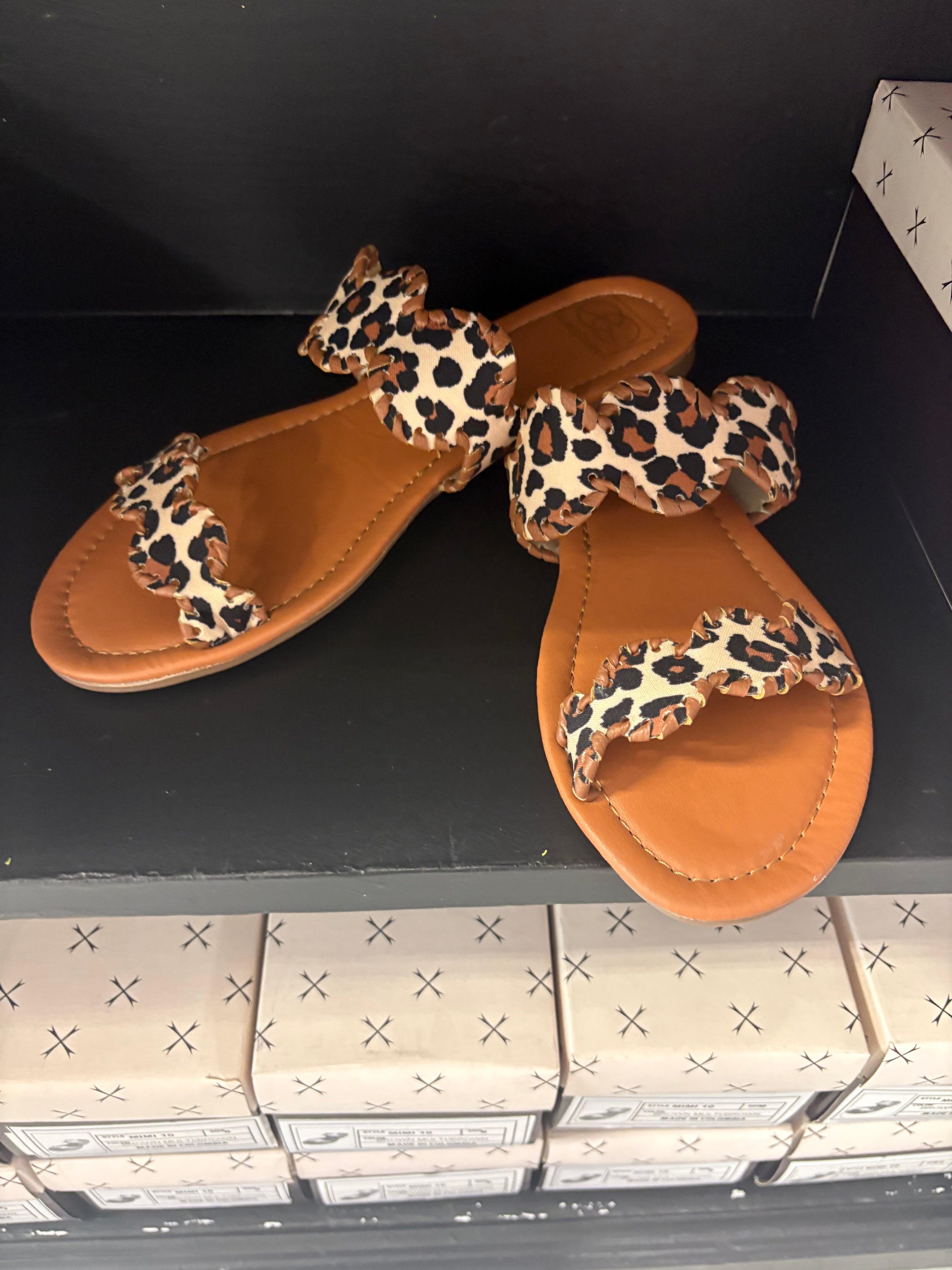 Everglades Sandal Leopard