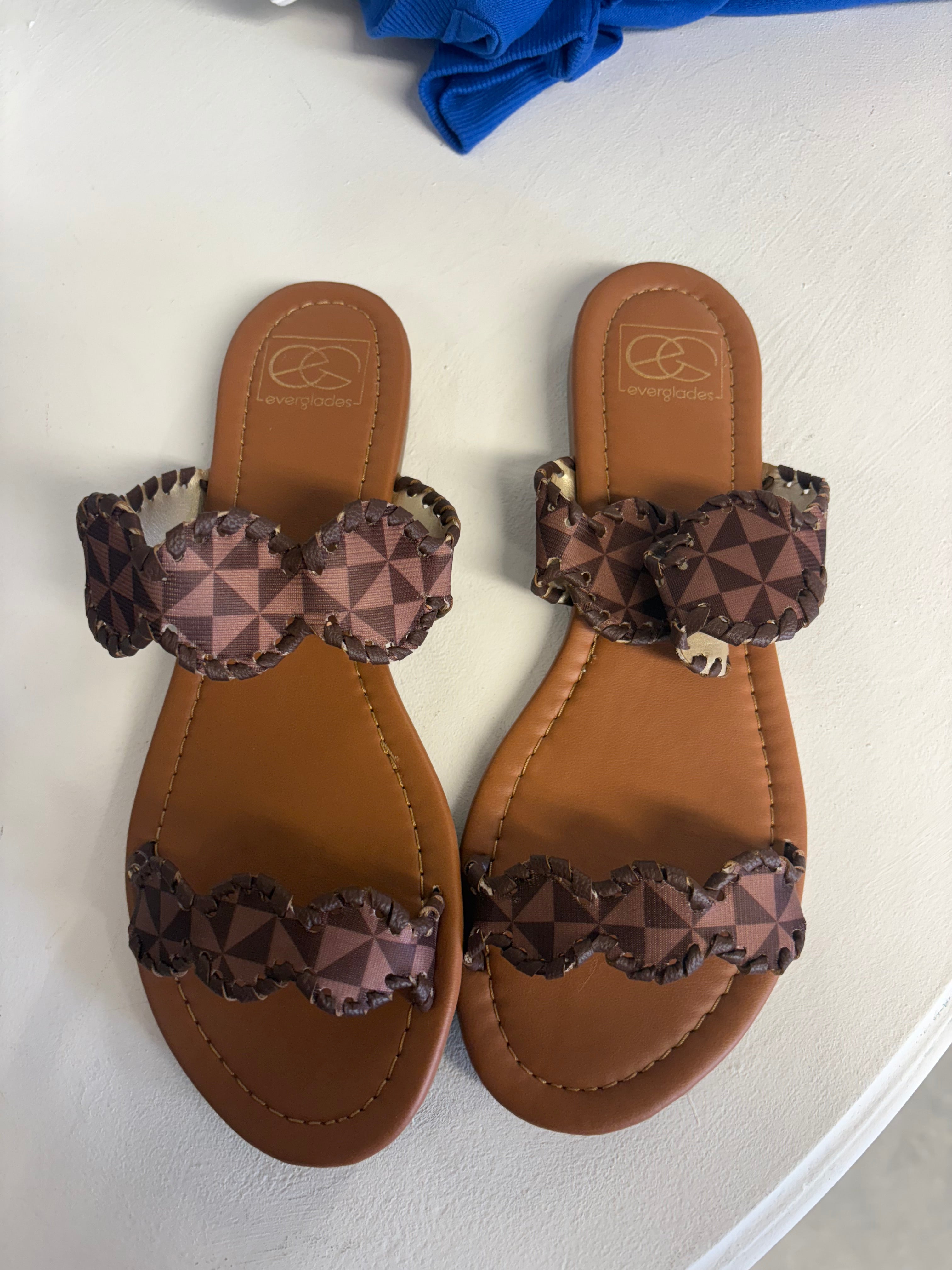 Everglades Sandal Brown Multi/Brown