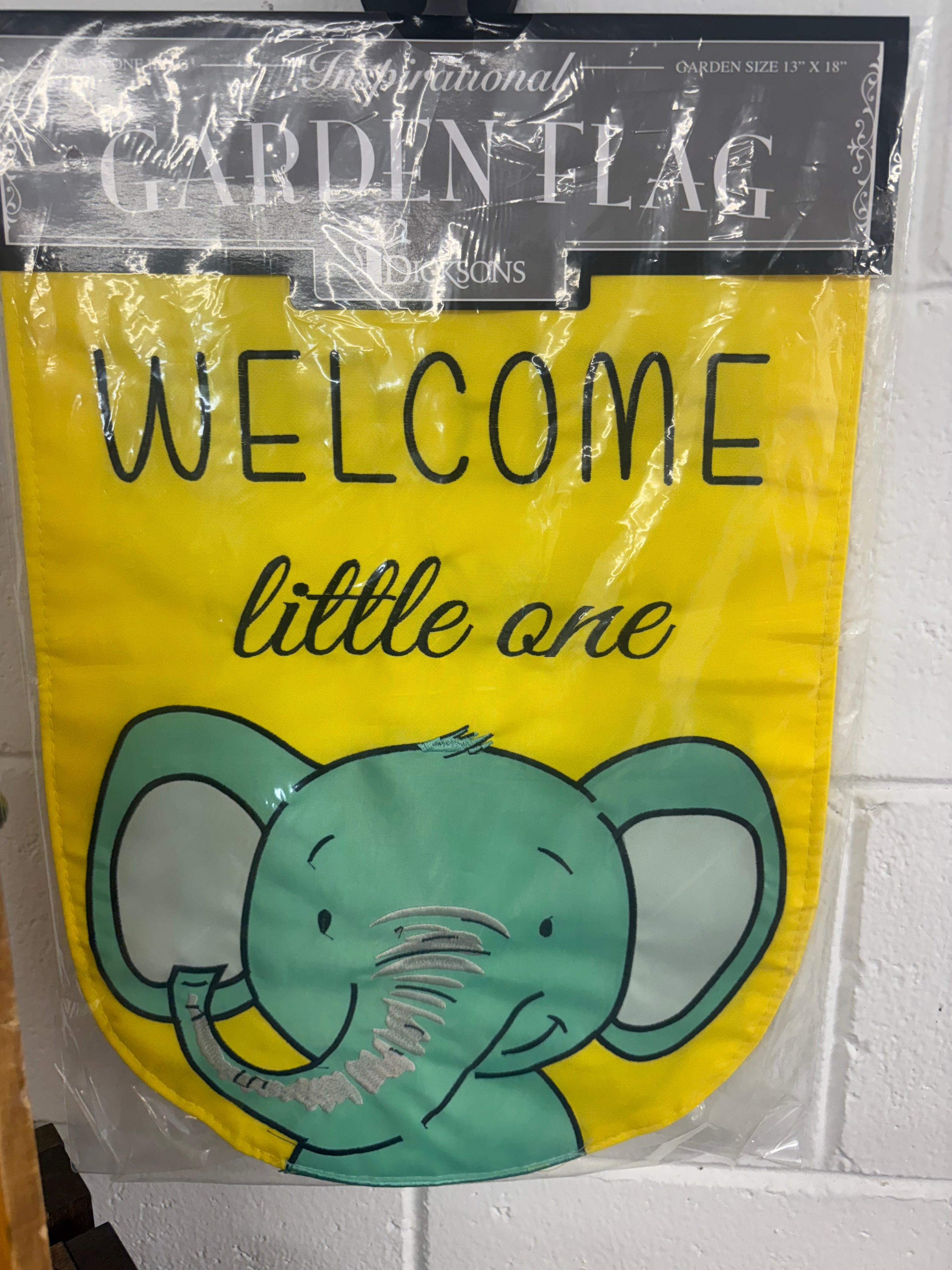 Dickson Welcome Little One Garden Flag