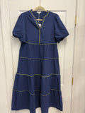 Mary Square Kinsley Navy Dress