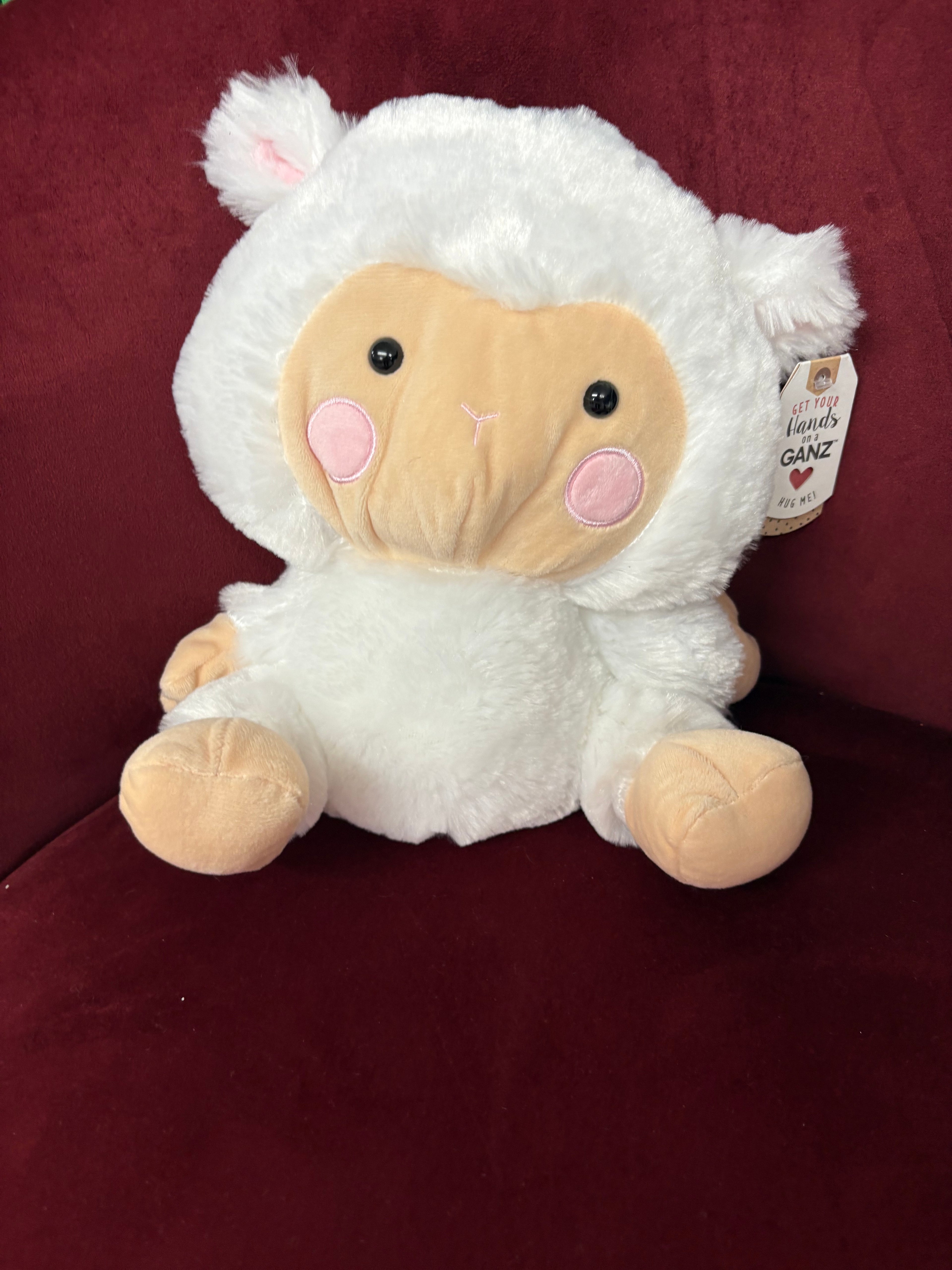 Ganz White Lamb Easter Nashie