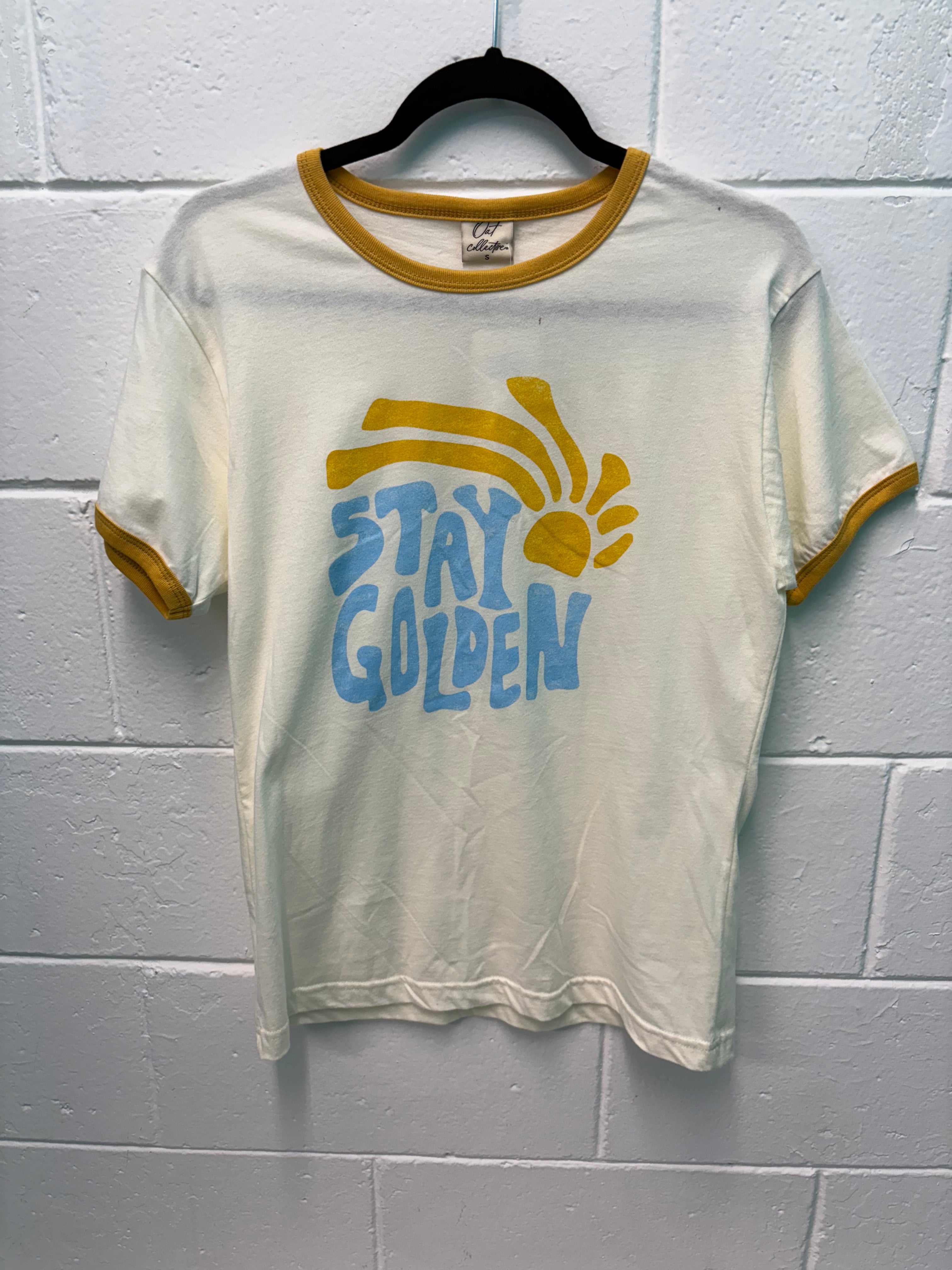 Oat Collective Stay Golden Graphic Tee