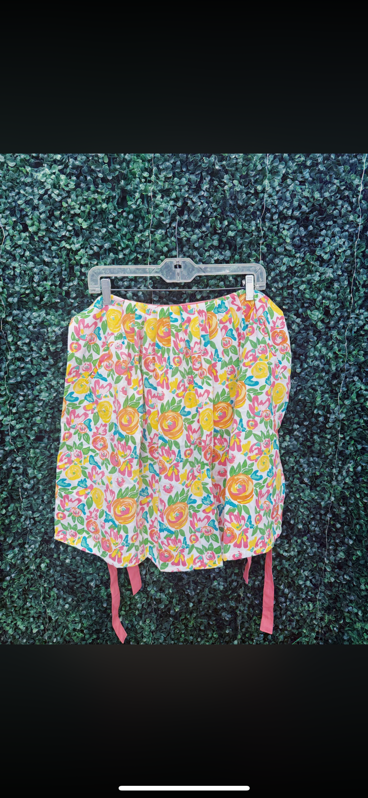 Mary square Garden Party Apron