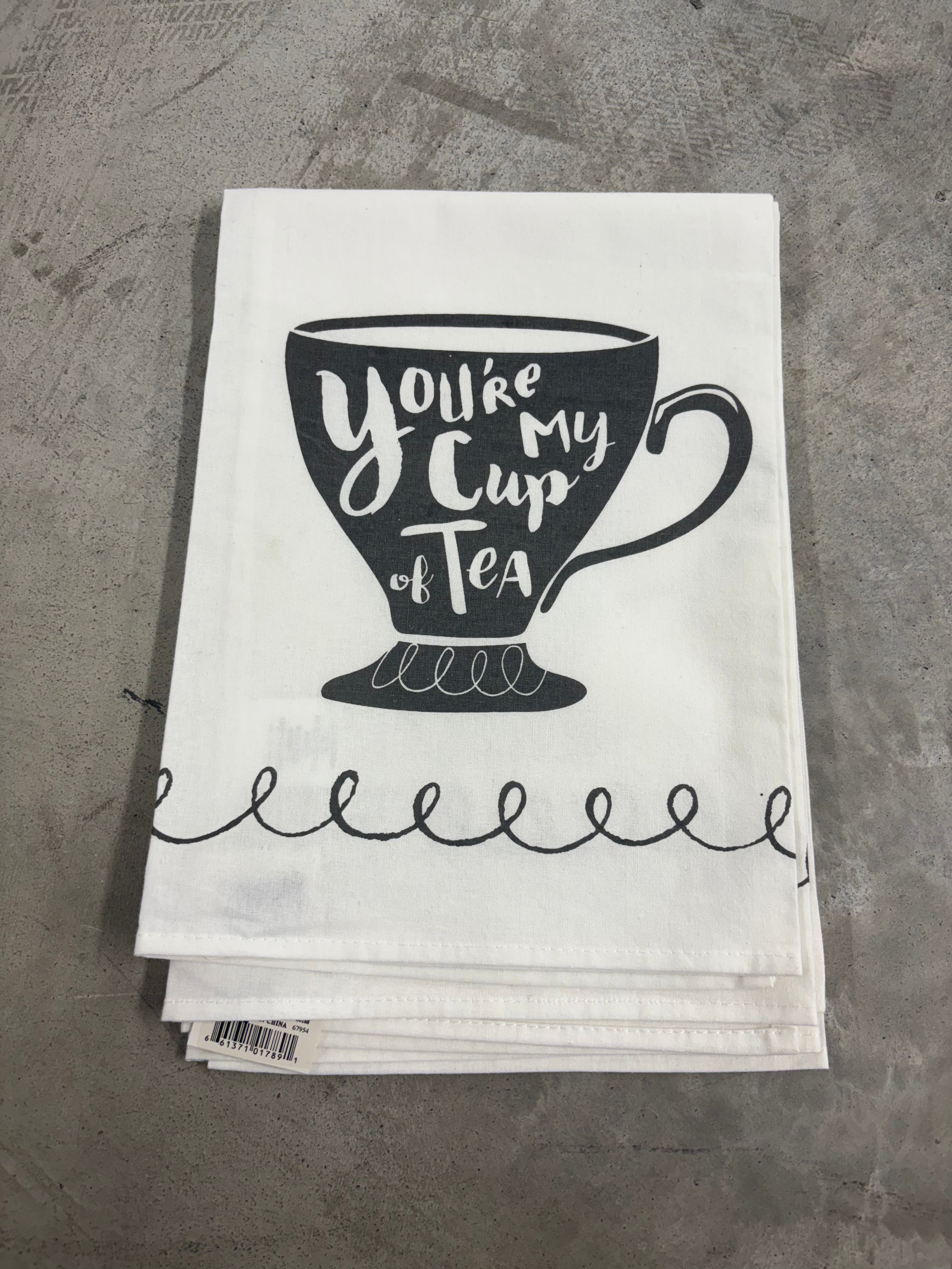 Ganz You're my Cup of Tea Tea Towel