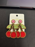 Jane Marie Cherry Earrings
