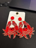 Viv & Lou Crab Earrings