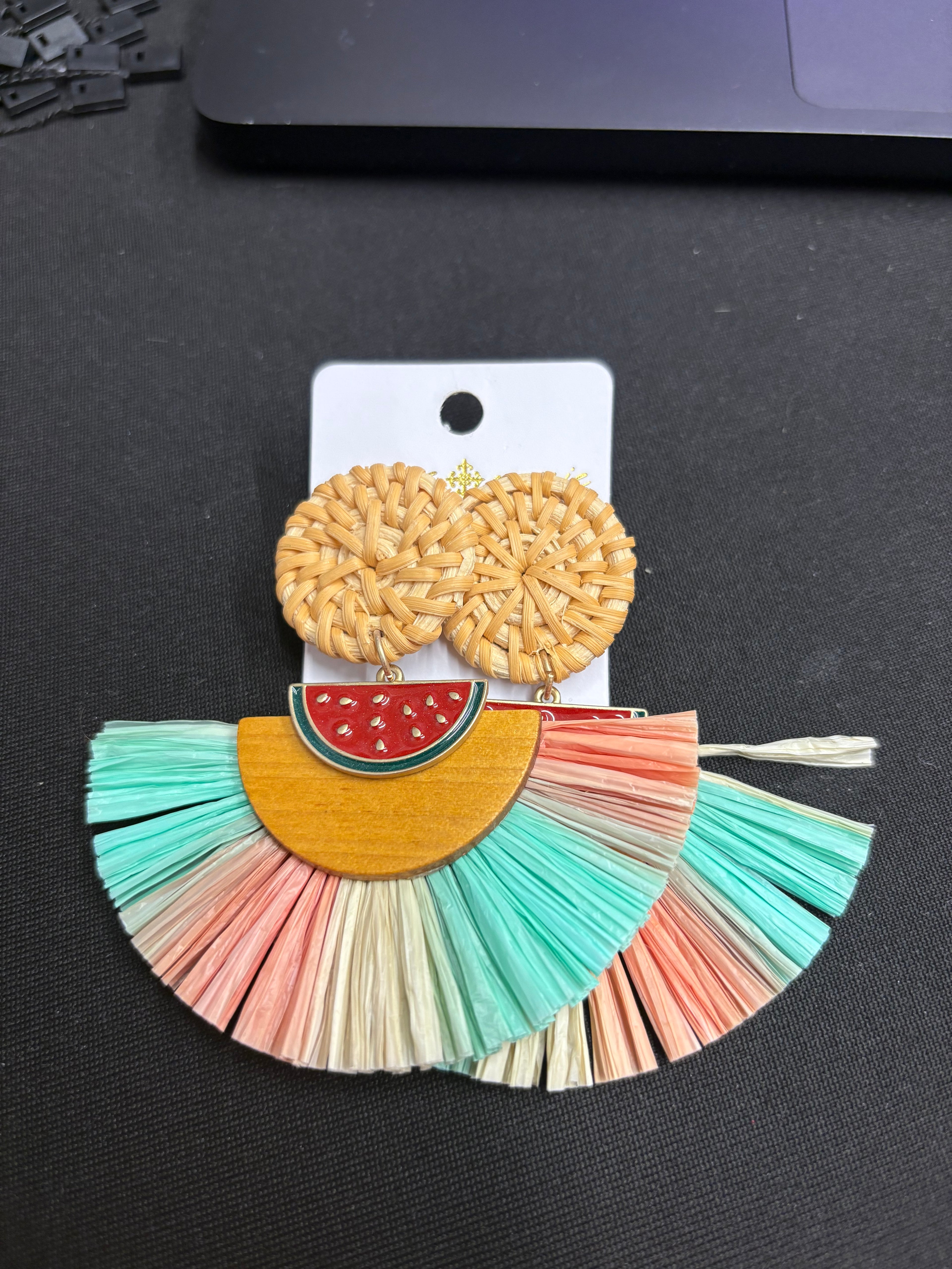 Jane Marie Watermelon Earrings