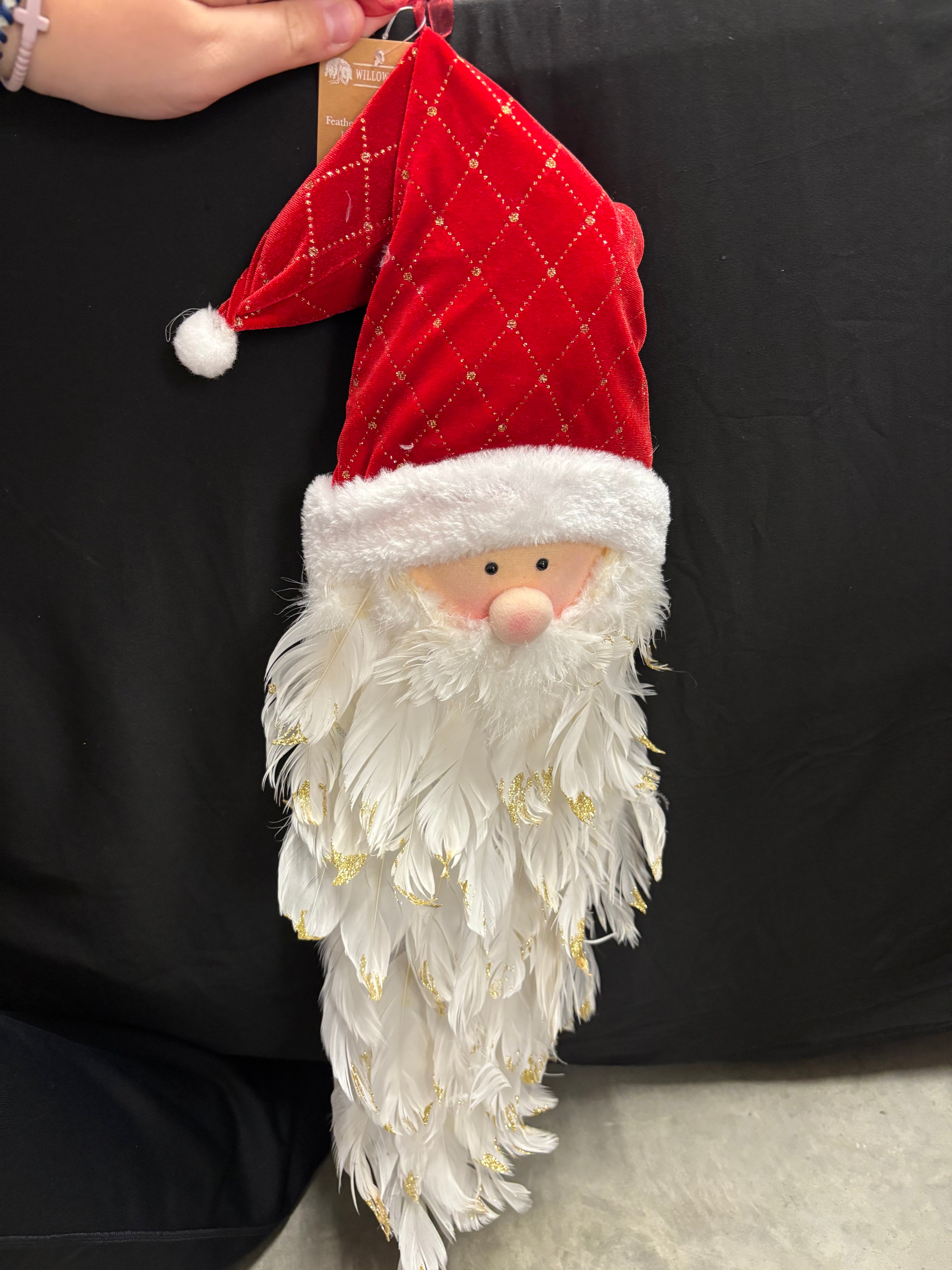 Willow Street designs Bearded Santa Hanging Decor