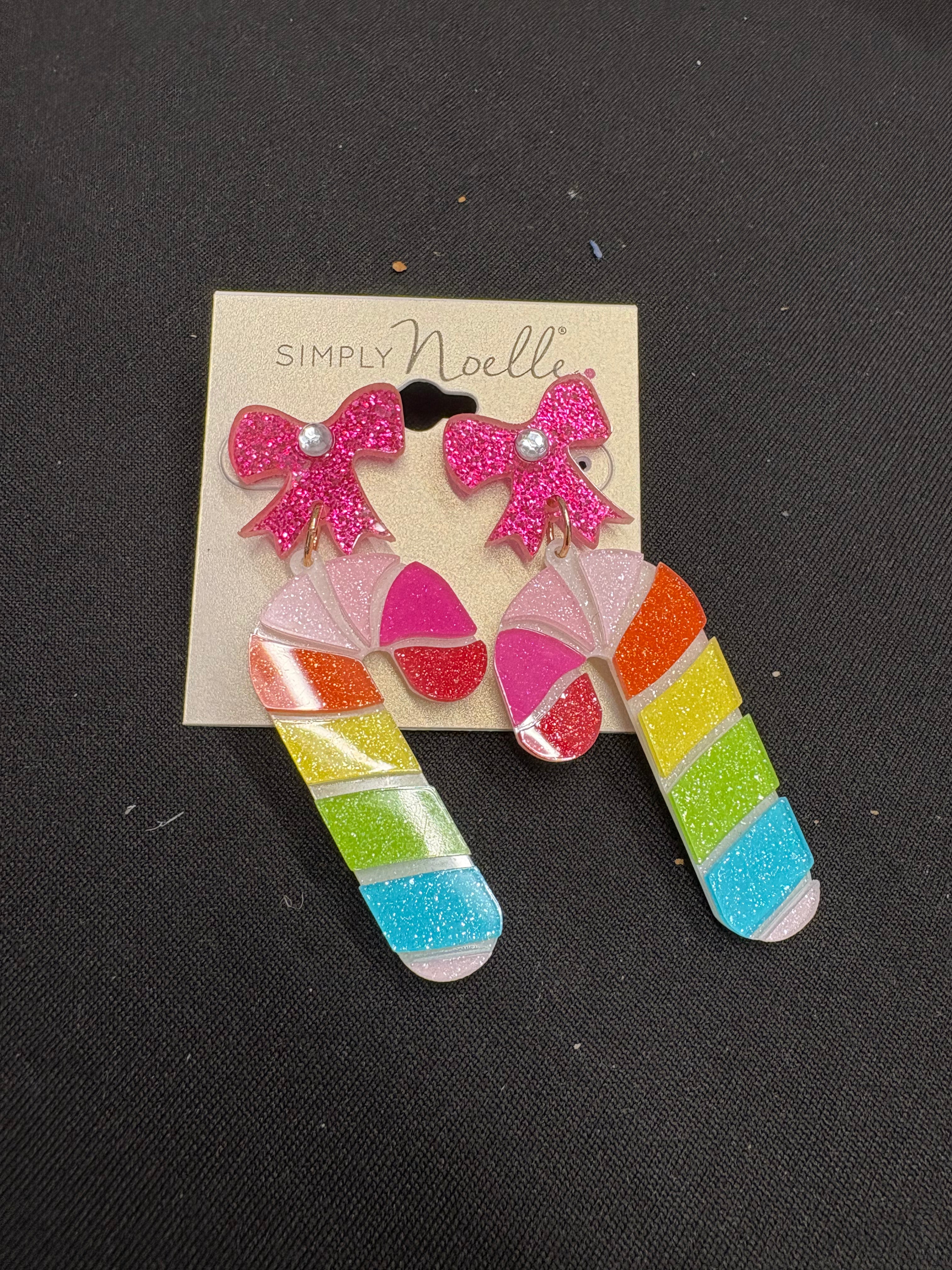 Simply Noelle acrylic Christmas Earrings
