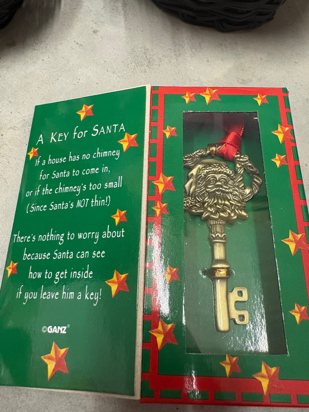 Ganz key for Santa