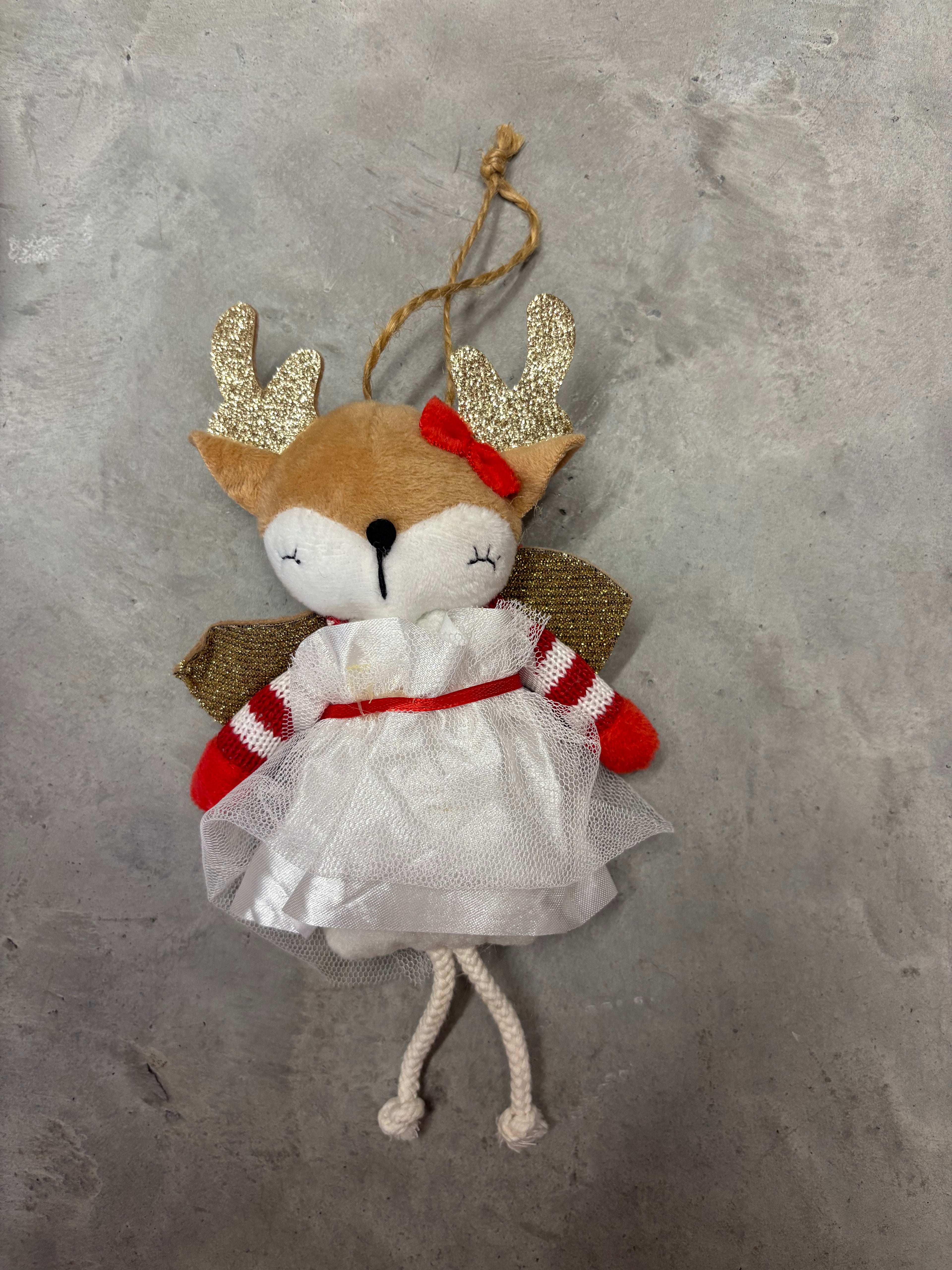 Ganz Christmas reindeer stuffie