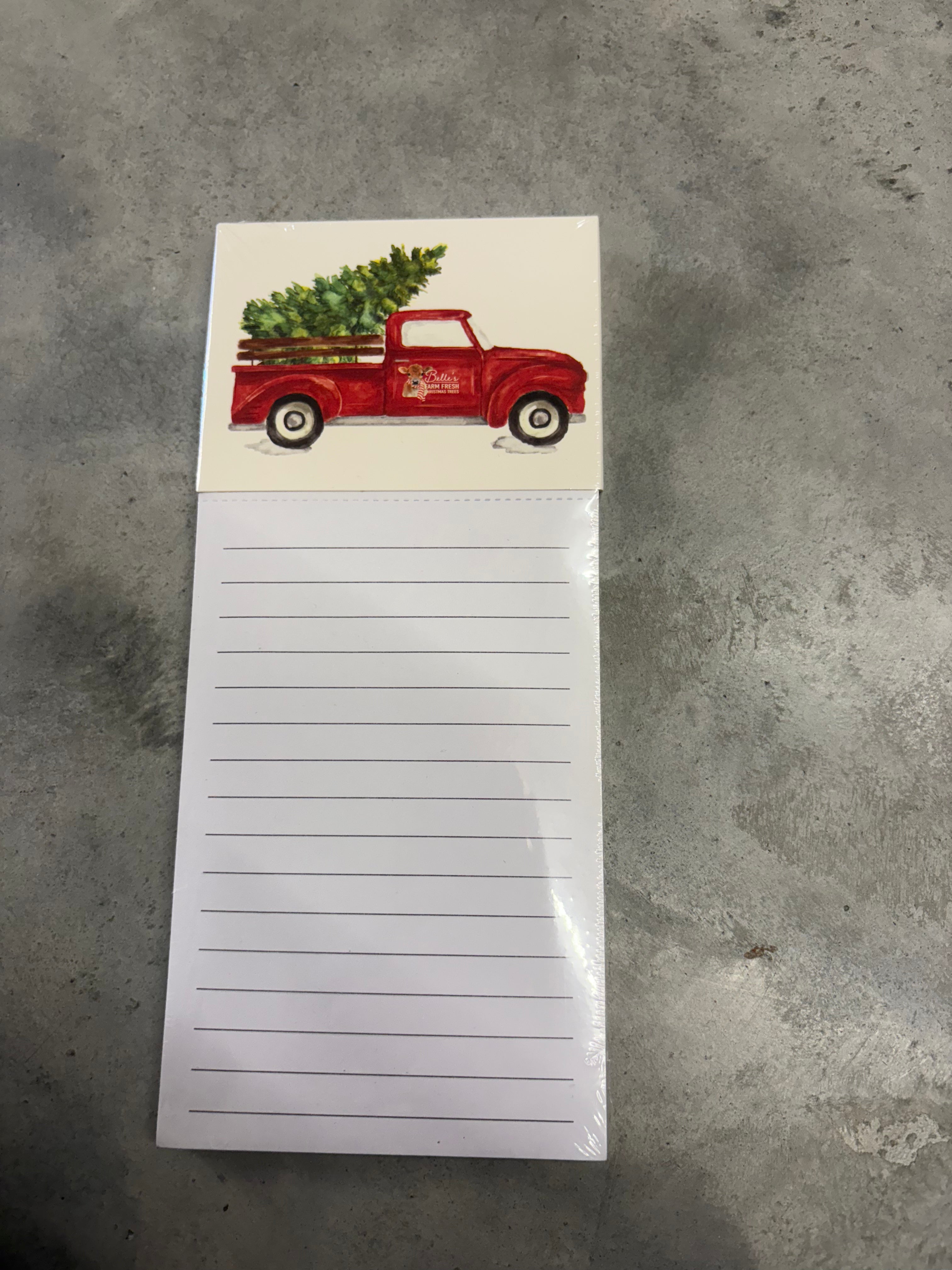 Blake and Bell Christmas notepad