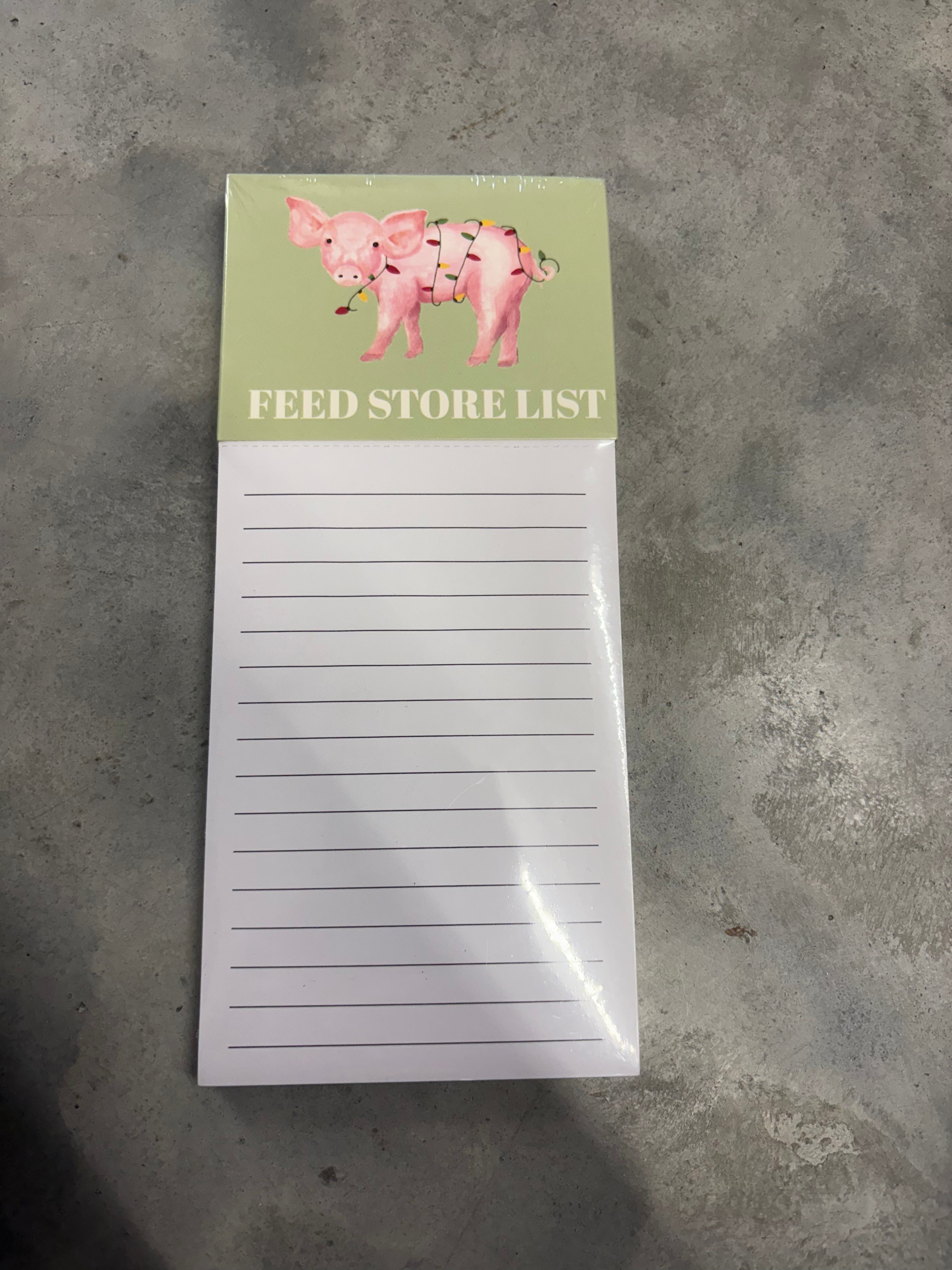 Blake and Bell Christmas notepad