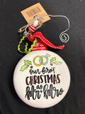 Glory Haus Our First Christmas Puff Ornament