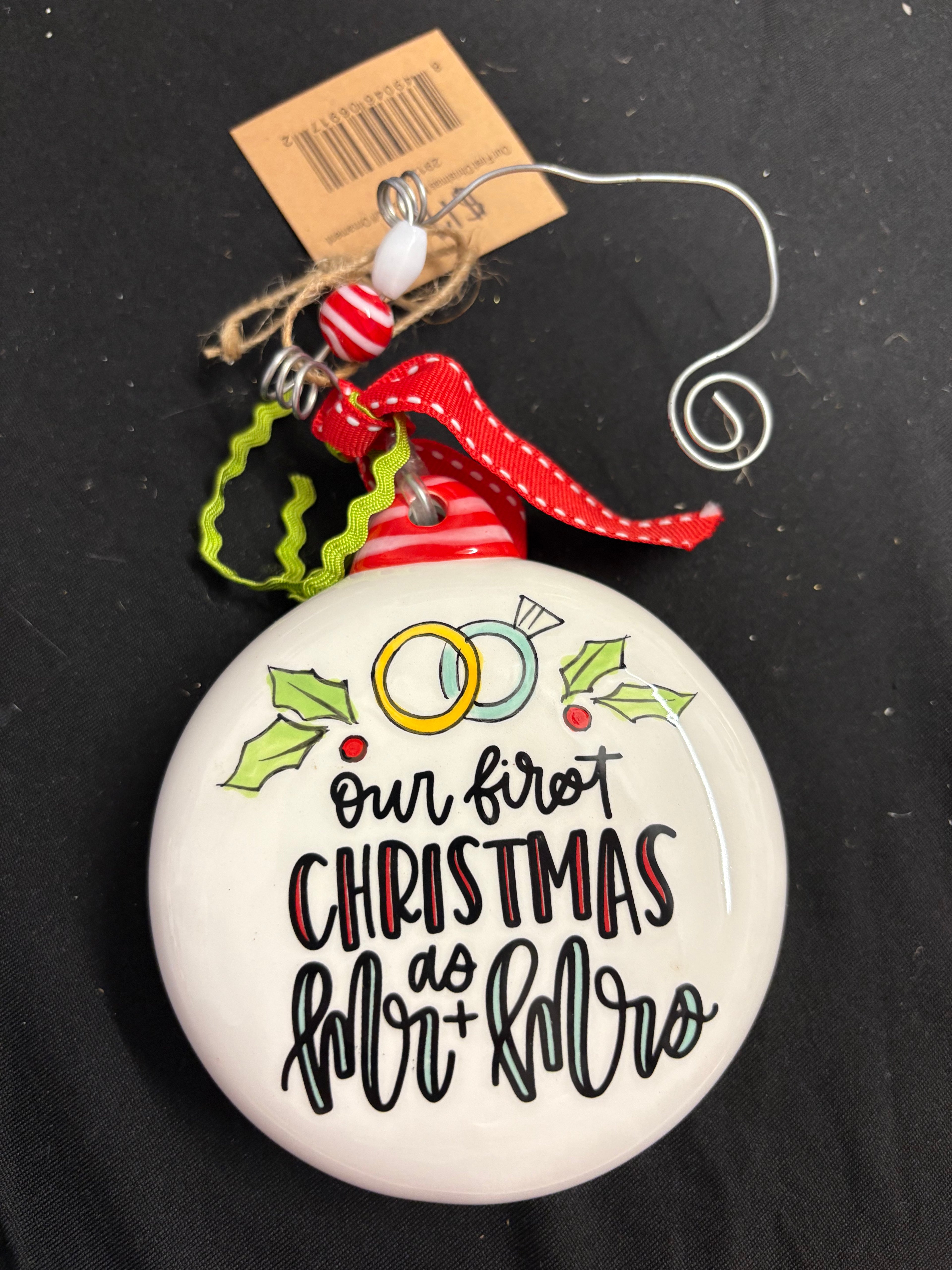 Glory Haus Our First Christmas Puff Ornament