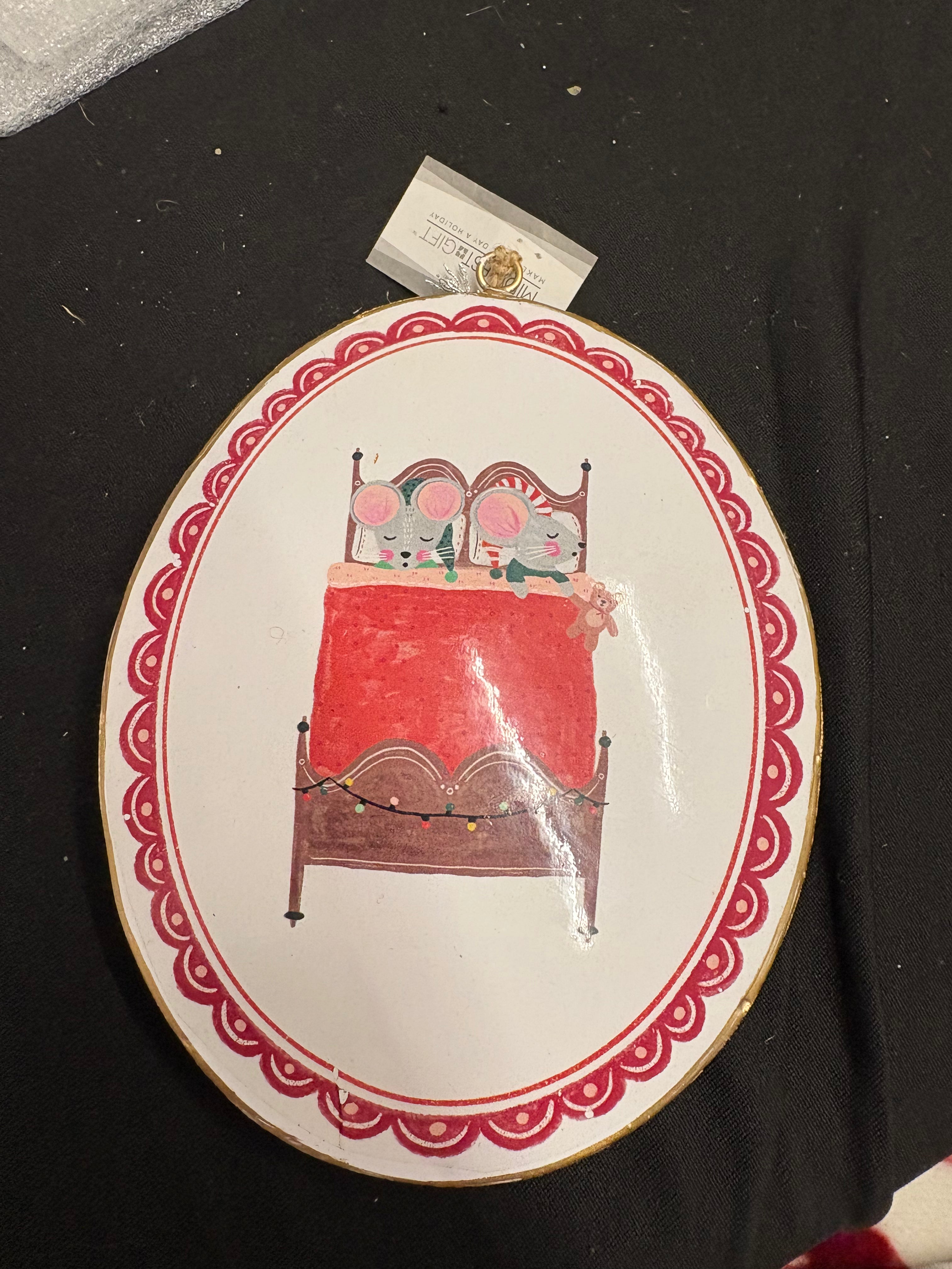Ganz Mice ornaments