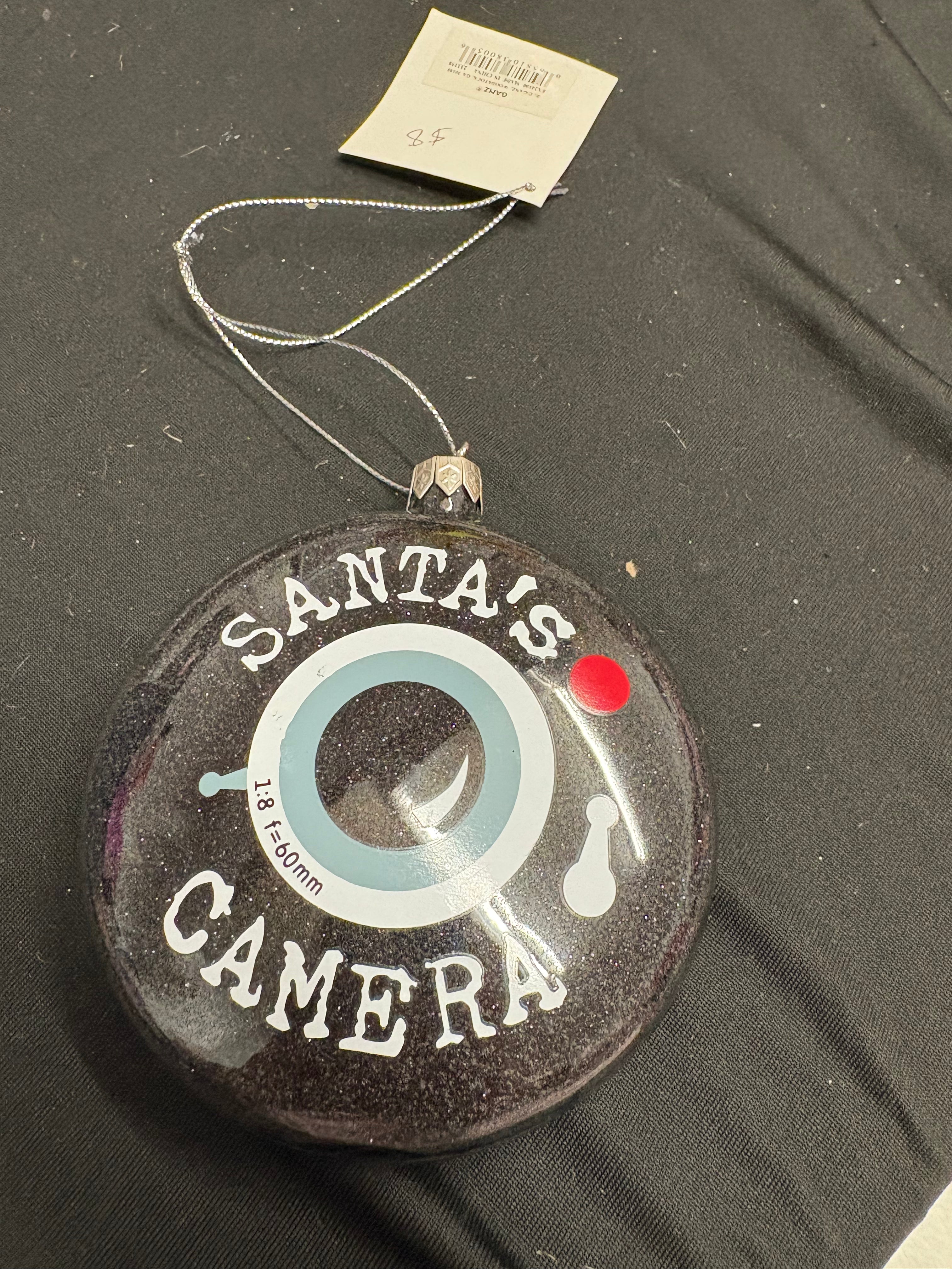 Ganz Santas camera Ornament