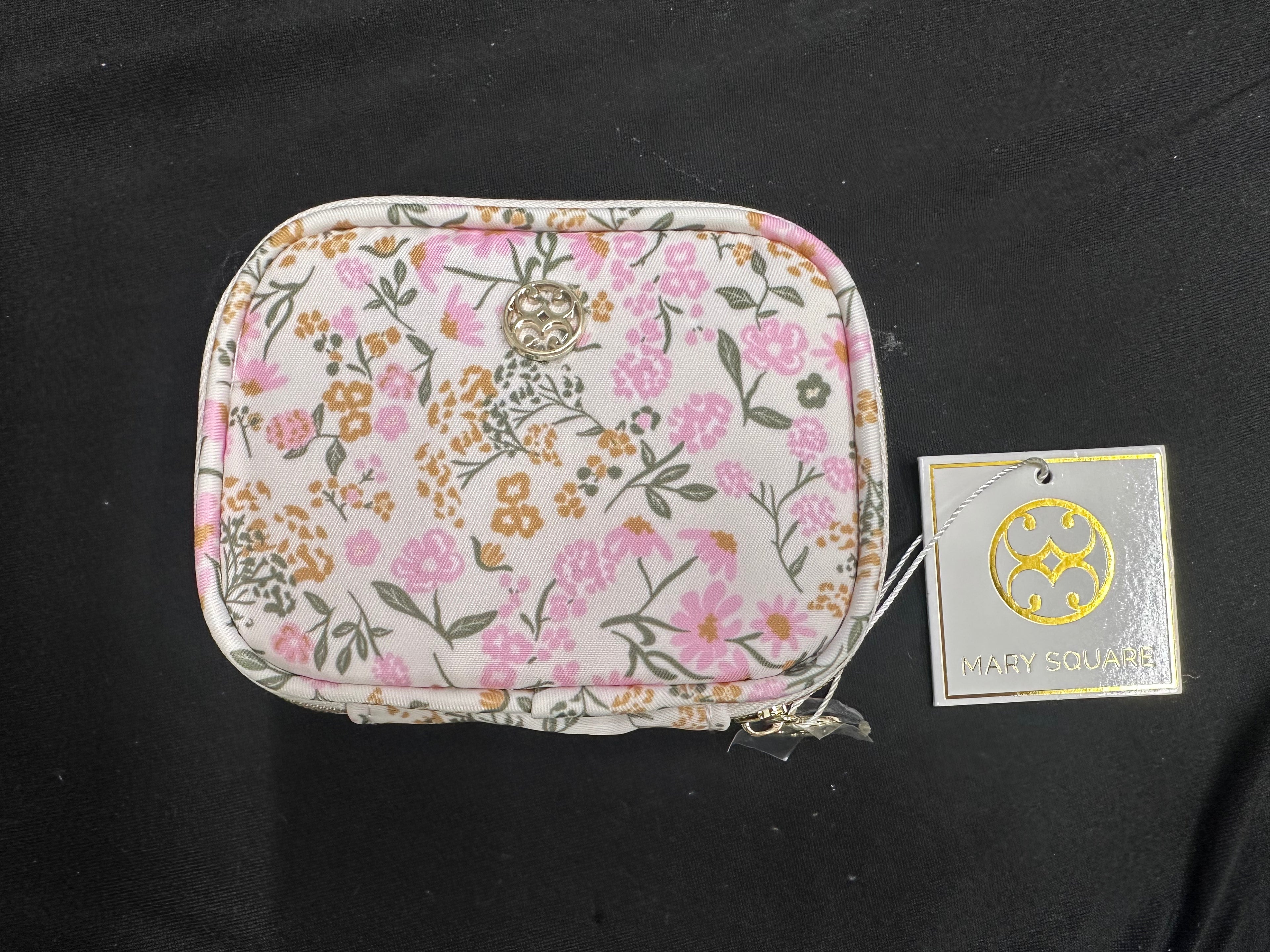 Mary Square Blue & Pink Pill Organizer