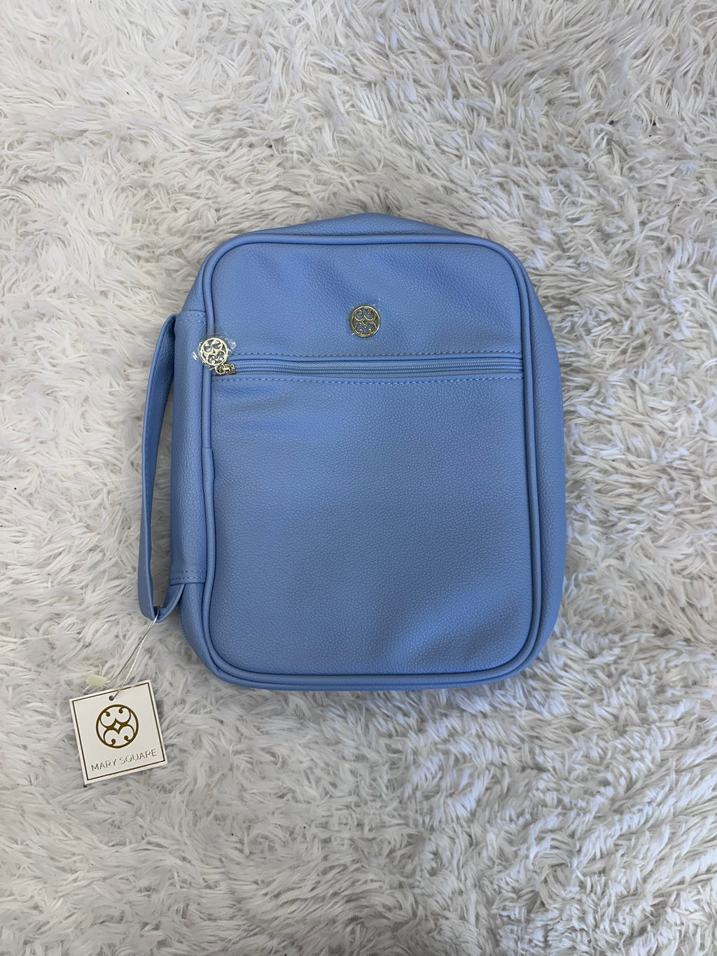 Mary Square Cornflower Blue Bible Cover