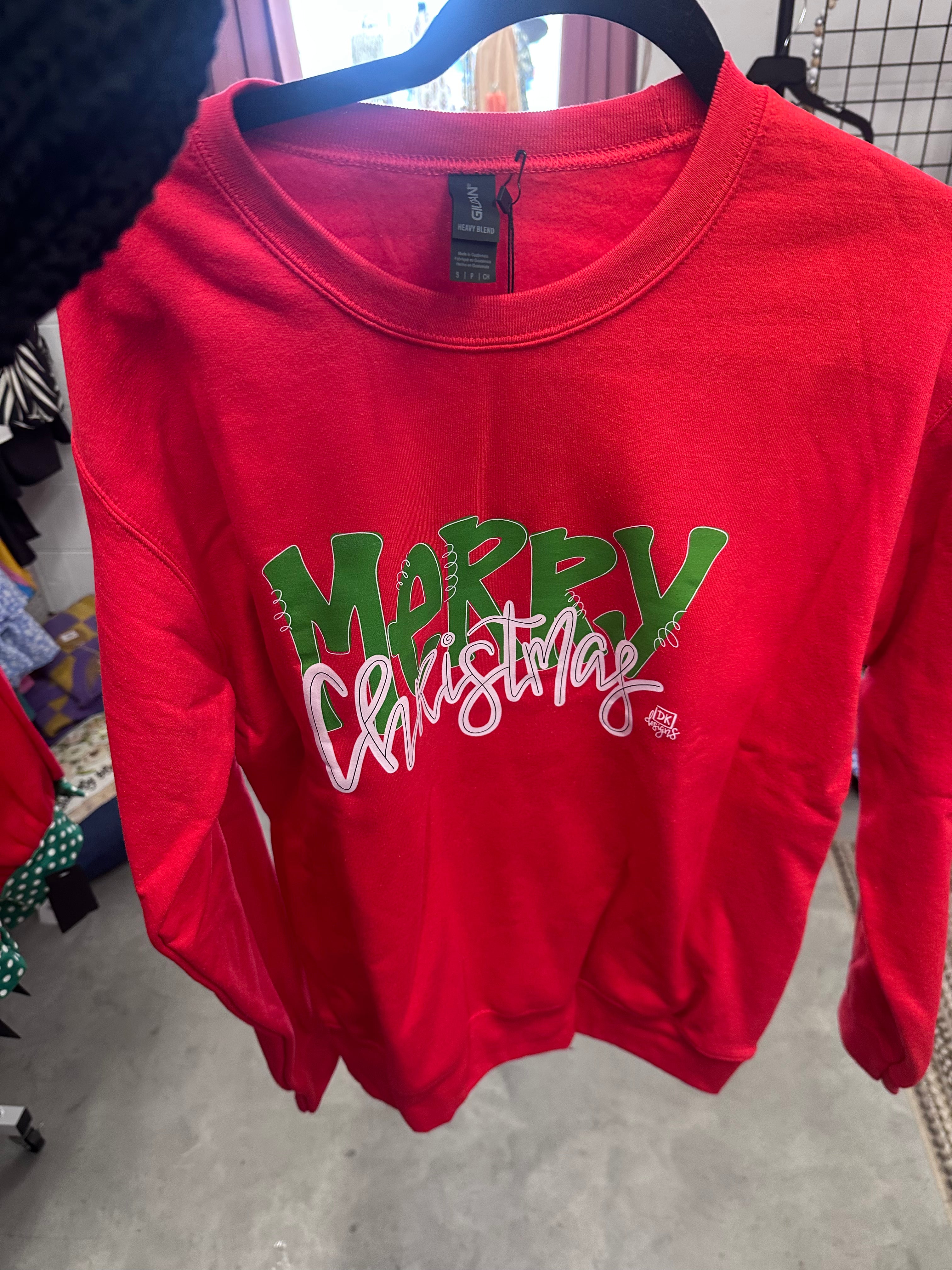 DK Merry Christmas Crewneck