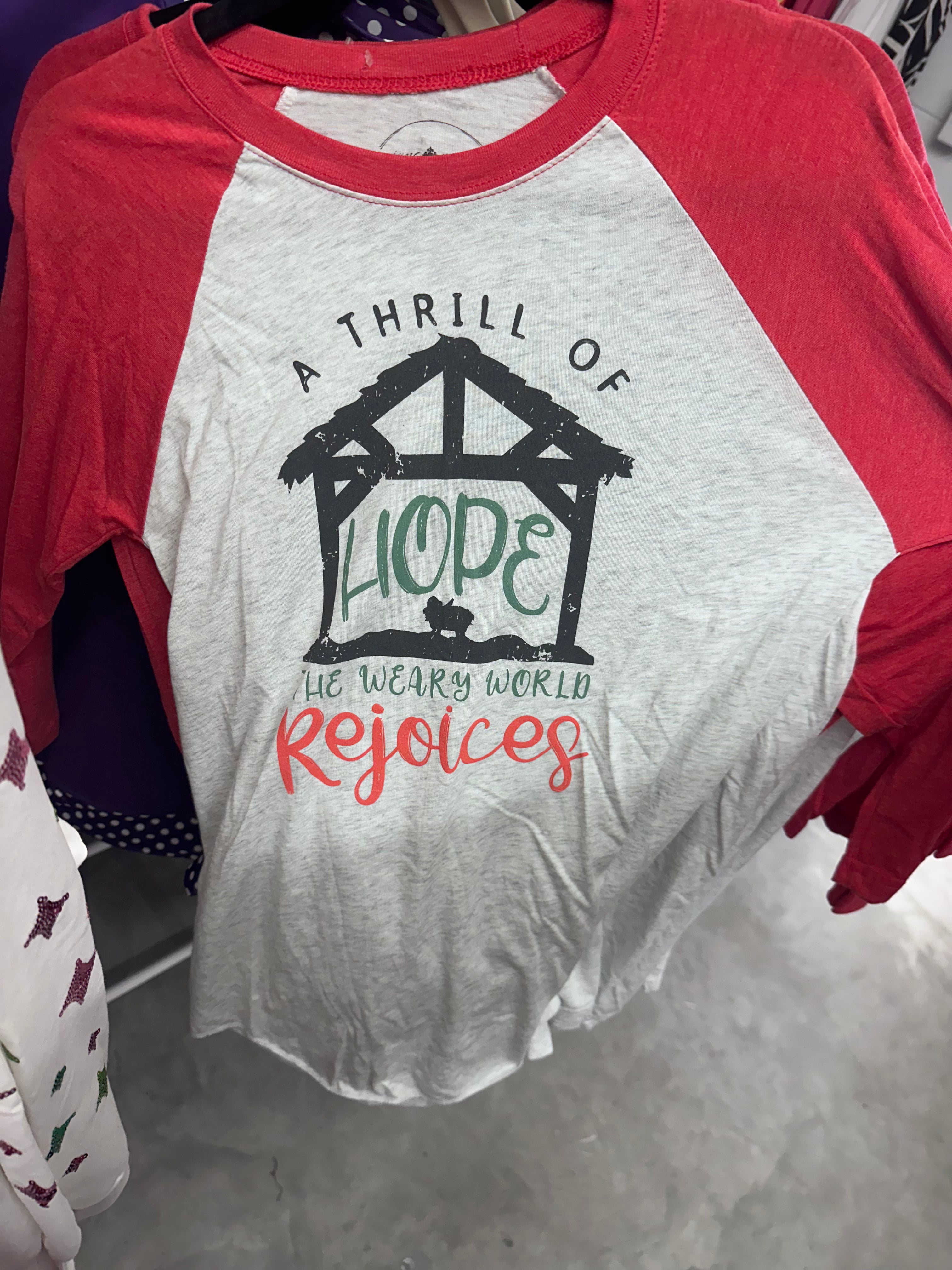 Jane Marie "Thrill of Hope" Long Sleeve Shirt