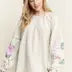 J Her Floral Patch Sweatshirt