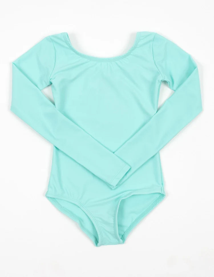 Leveret Long Sleeve Girls Leotards