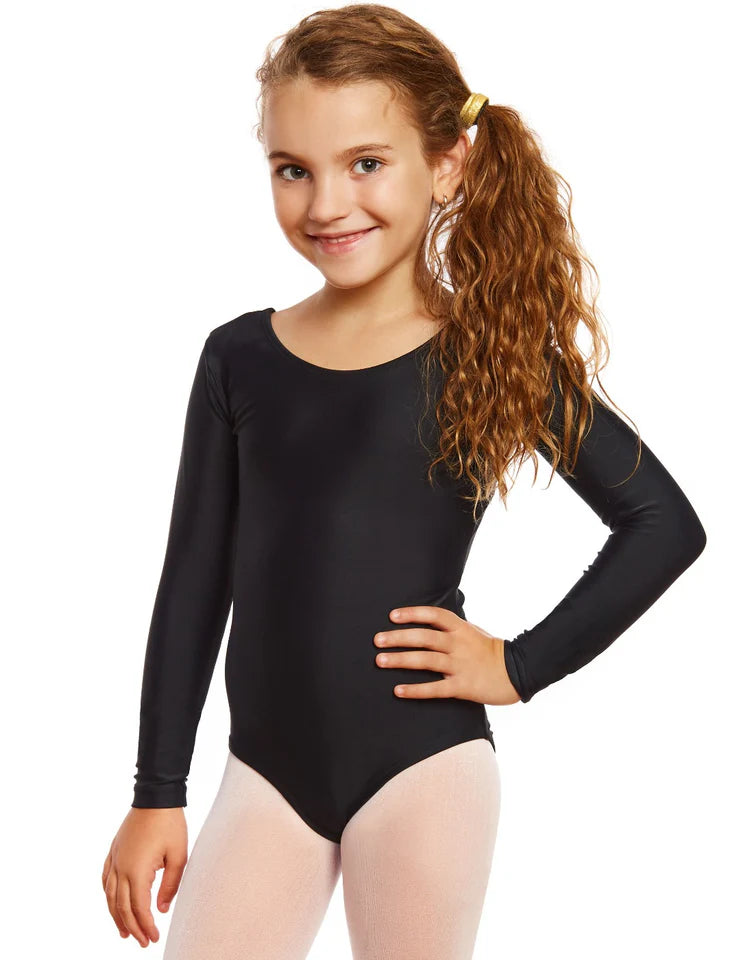 Leveret Long Sleeve Girls Leotards