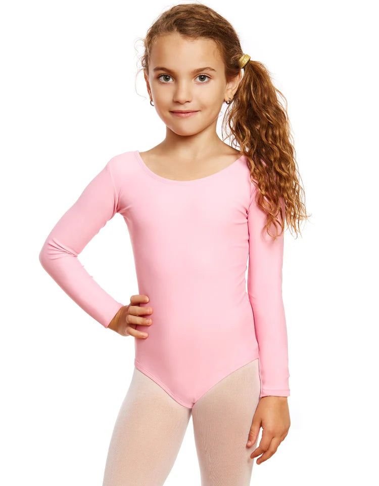 Leveret Long Sleeve Girls Leotards