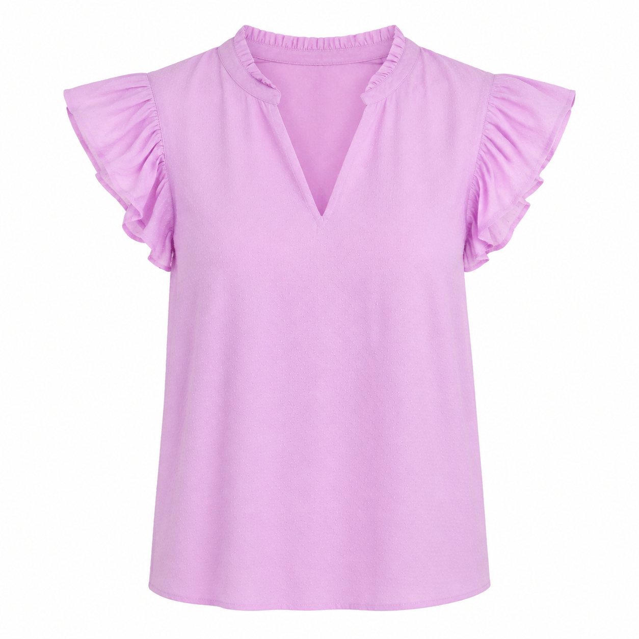 Mary Square Leigh Top Lilac
