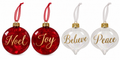 Ganz Crystal Experience Ornaments