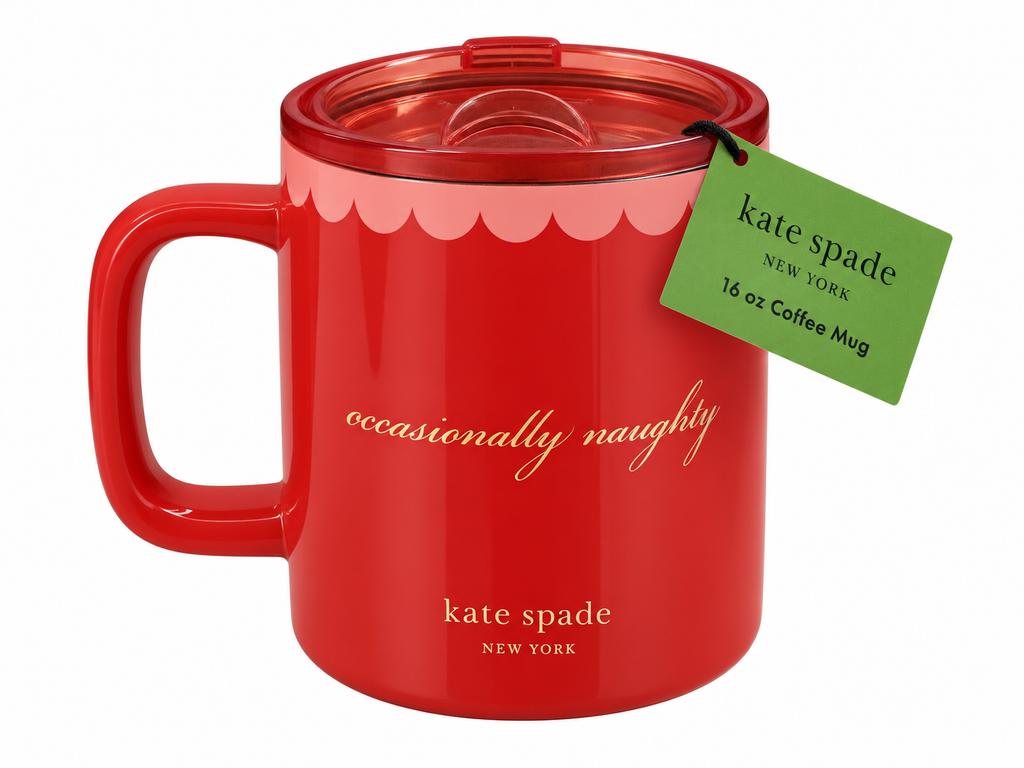 Kate Spade Mostly Nice 16 oz mug