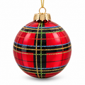 CBK Christmas Plaid Ornament